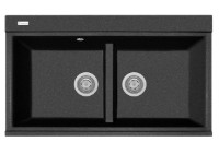 Кухонная мойка Plados Lux LX8620 UG95 Ebony Black