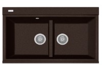 Кухонная мойка Plados Lux LX8620 UM64 Brown
