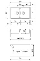 Кухонная мойка Plados Spazio SP0862 UM44 Black фото №2 — интернет-магазин Desire.md