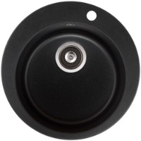 Chiuvetă de bucătărie Aquasanita Helika Clarus SR100 Black metallic