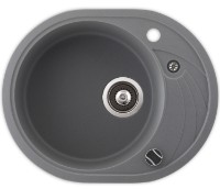 Chiuvetă de bucătărie Aquasanita Helika Clarus SR102 Alumetallic