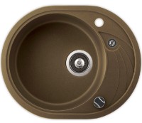 Chiuvetă de bucătărie Aquasanita Helika Clarus SR102 Brass