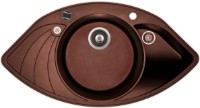 Кухонная мойка Aquasanita Papillon SCP151 Copper