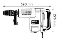Ciocan demolator Bosch GSH 11 E (0611316708)