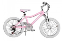 Bicicletă copii Glamvers Princess 20 Pink