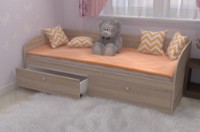 Детская кровать Fabrik Home Spatio Дуб Сонома 55x205x95cm