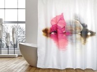 Занавеска для ванной MSV Borneo 180x200cm (40570)