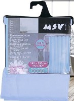 Занавеска для ванной MSV Bubbles 200x240cm (42109)