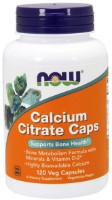 Vitamine NOW Calcium Citrate 120cap