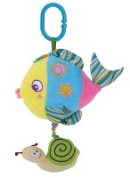 Jucărie pentru pătuturi si carucioare Lorelli Colorful Fish (10191250001)