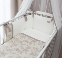Lenjerie de pat pentru copii Perina Elfetto Milky White (ЭФ6-02.2)