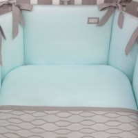 Lenjerie de pat pentru copii Perina Elfetto Mint (EF6-01.1)