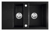 Chiuvetă de bucătărie Ferro DRGM3/48/79BA 790x480mm Graphite (09699)  imaginea #1 — magazin online Desire.md