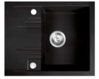 Chiuvetă de bucătărie Ferro DRGM48/58BA 580x480mm Graphite