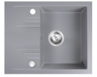 Кухонная мойка Ferro DRGM48/58GA 580x480mm Gray (04991)