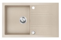 Chiuvetă de bucătărie Ferro DRGM48/78SA 780x480mm Sand (10995)