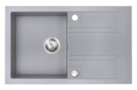 Chiuvetă de bucătărie Ferro DRGM48/78GA 780x480mm Gray (05382)
