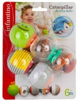 Jucărie cu sunătoare Infantino Caterpillar (216560l) 