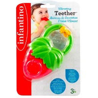 Inel gingival Infantino Strawberry (216429l)