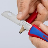 Складной нож электрика Knipex KN-162050SB фото №5 — интернет-магазин Desire.md