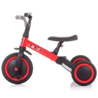 Bicicletă copii Chipolino Smarty 2in1 Red (TRKSM0201RE)