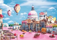 Puzzle Trefl 1000 Funny Cities Sweets in Venice (10598)