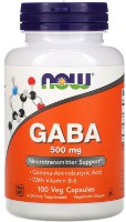 Aminoacizi NOW Gaba 500mg 100cap