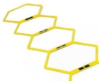 Координационная лестница PX-Sport Hex Agility Ladder PA 049 5m Yellow (18187)