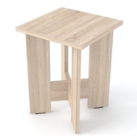 Taburet Fabrik Home Rondo Дуб Сонома 33x33x45cm imaginea #2 — magazin online Desire.md