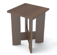 Taburet Fabrik Home Rondo Орех Темный 33x33x45cm