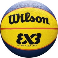 Мяч баскетбольный Wilson Fiba 3x3 Mini Rubber (WTB1733XB)