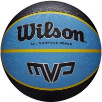 Мяч баскетбольный Wilson N7 MVP 295 Black/Blue (WTB9019XB07)