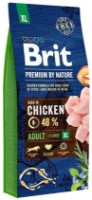 Сухой корм для собак Brit Premium By Nature Adult XL 15kg