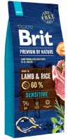 Hrană uscată pentru câini Brit Premium By Nature Lamb & Rice 15kg