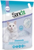 Asternut igienic pentru pisici Sanicat Diamonds 5L