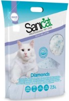 Asternut igienic pentru pisici Sanicat Diamonds 7.5L