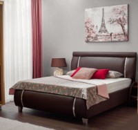 Кровать Ambianta Cristal 1.6m Sonoma inchis