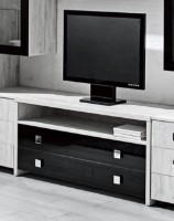Comodă TV Ambianta Oscar TV 1.2m Alb-Samoa
