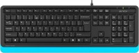 Tastatură A4Tech FK10 Black/Blue 