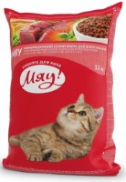 Hrană uscată pentru pisici Мяу Adult Meat 11kg