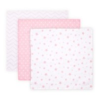 Plapumă pentru bebeluși Lorelli Muslin Swaddle Blanket 80x80cm Trio Pink Mix (10340101901)