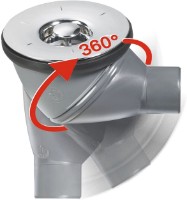 Sifon pentru cada-duș Wirquin James Bond 360 D90 (34230004) imaginea #4 — magazin online Desire.md