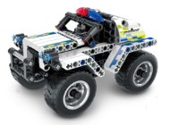 Set de construcție XTech Pull Back Police Car 199 pcs (5805)