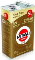 Моторное масло Mitasu Synthetic Blended SN 10W40 5L