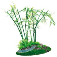 Decor pentru acvarii și terarii Flamingo Bamboo Bush (406460)