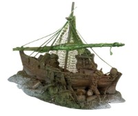 Decor pentru acvarii și terarii Flamingo Fisherboat Small (401278)