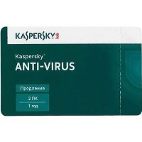 Antivirus Kaspersky Anti-Virus Card 2 Device 1 Year Renewal