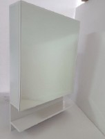 Dulap cu oglindă Sanmaximus 670 Shelf White Panel