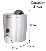 Dozator săpun lichid Feca D9 White 580ml (441801-0628) imaginea #2 — magazin online Desire.md