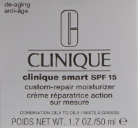 Крем для лица Clinique Smart SPF 15 Custom-Repair Combination Oily Moisturizer 50ml